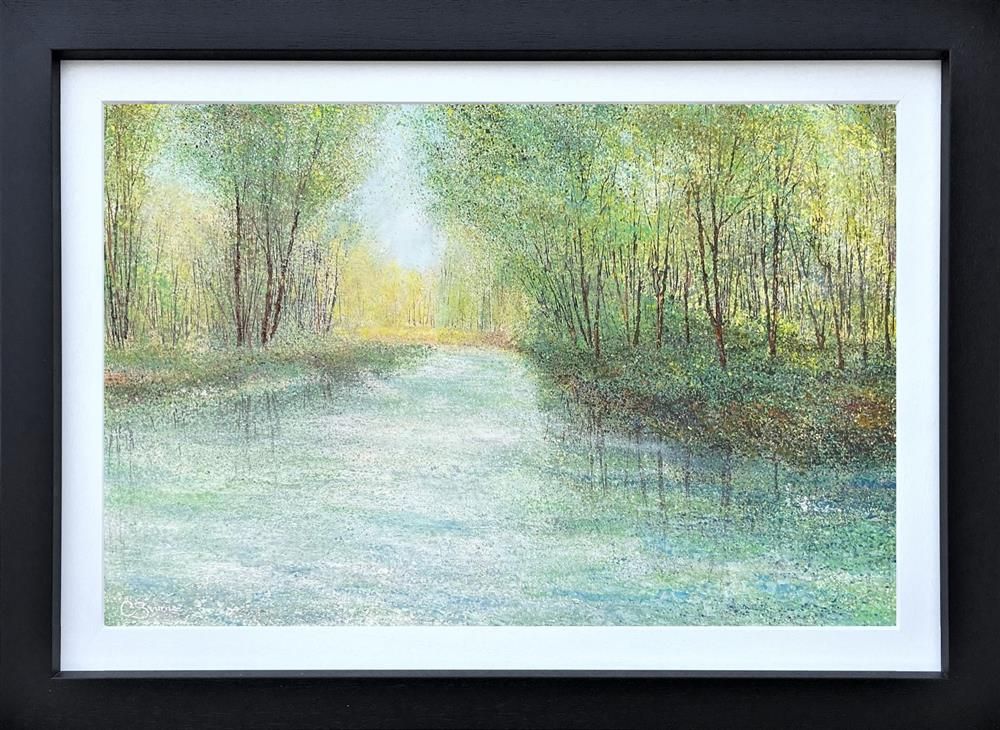 Chris Bourne - 'Spring River' - Framed Original Art