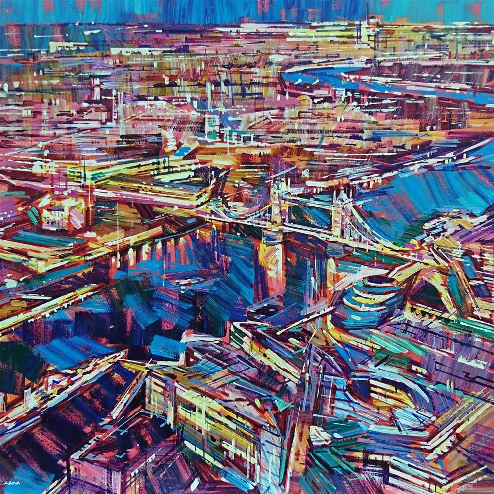 Colin Brown - 'Coming Into Land' - Framed Original Art