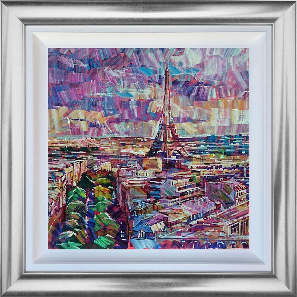 Colin Brown - 'Paris Skies' - Framed Original Art