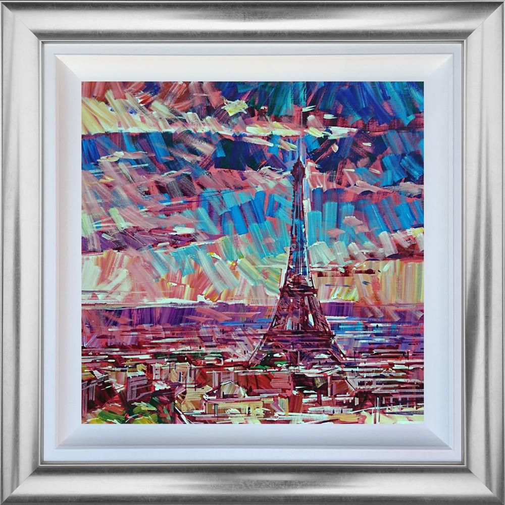 Colin Brown - 'Paris Heights' - Framed Original Art