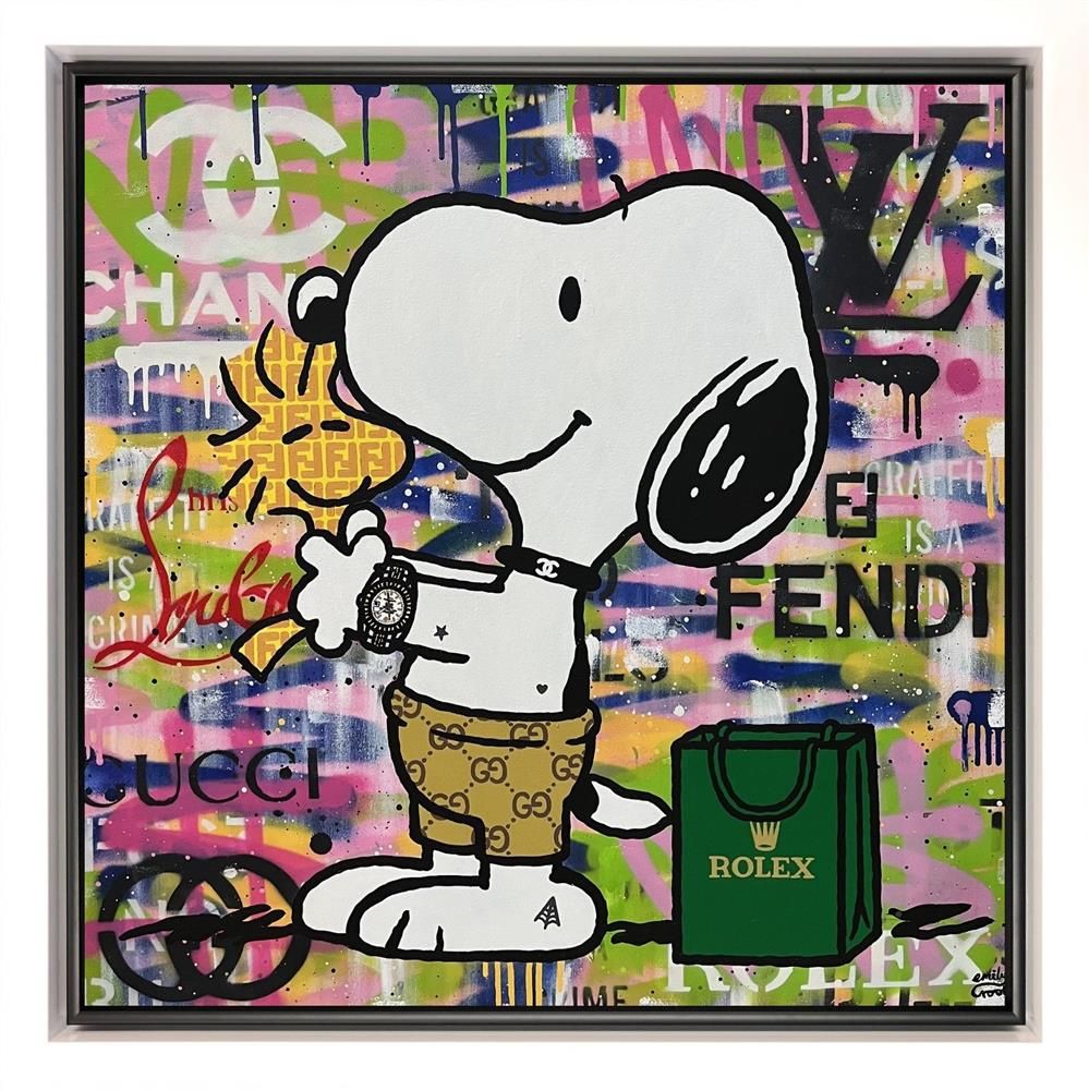 Emily Crook - 'Best Of Friends' - Framed Original Art