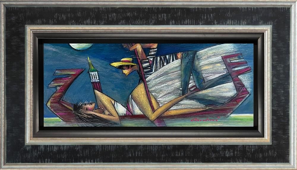 Andrei Protsouk - 'Venice Dreams' - Framed Original Art