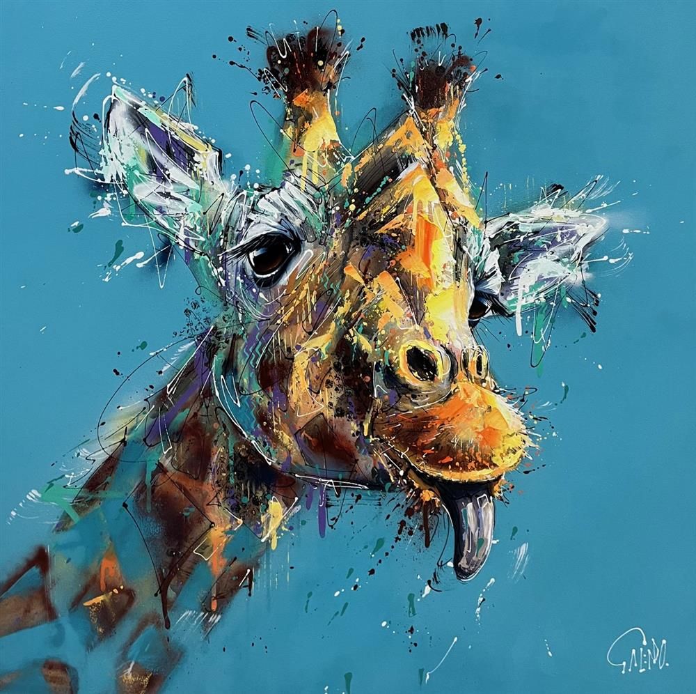 Joe Galindo - 'Kenny' - Framed Original Art