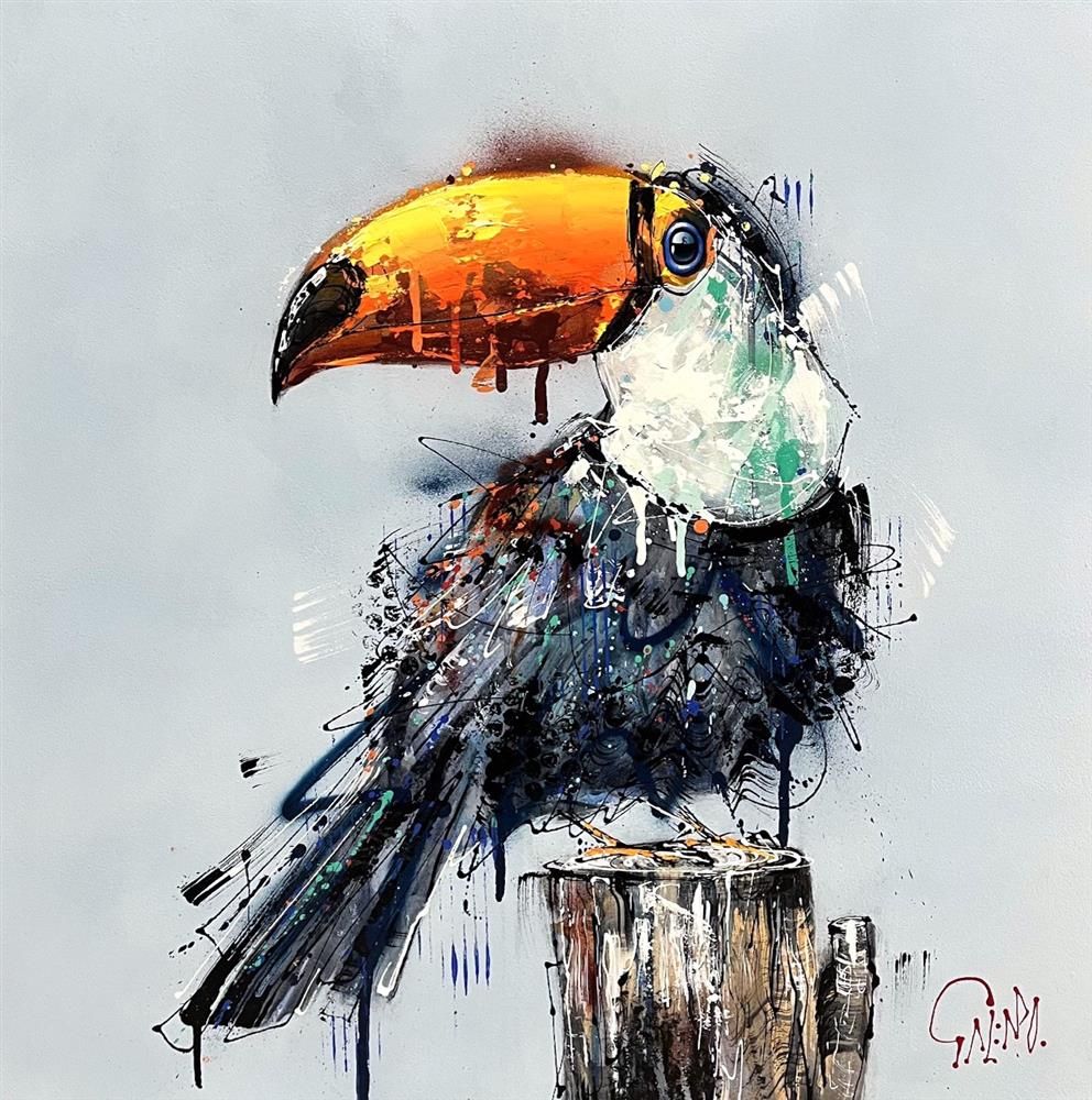 Joe Galindo - 'Terrance' - Framed Original Art