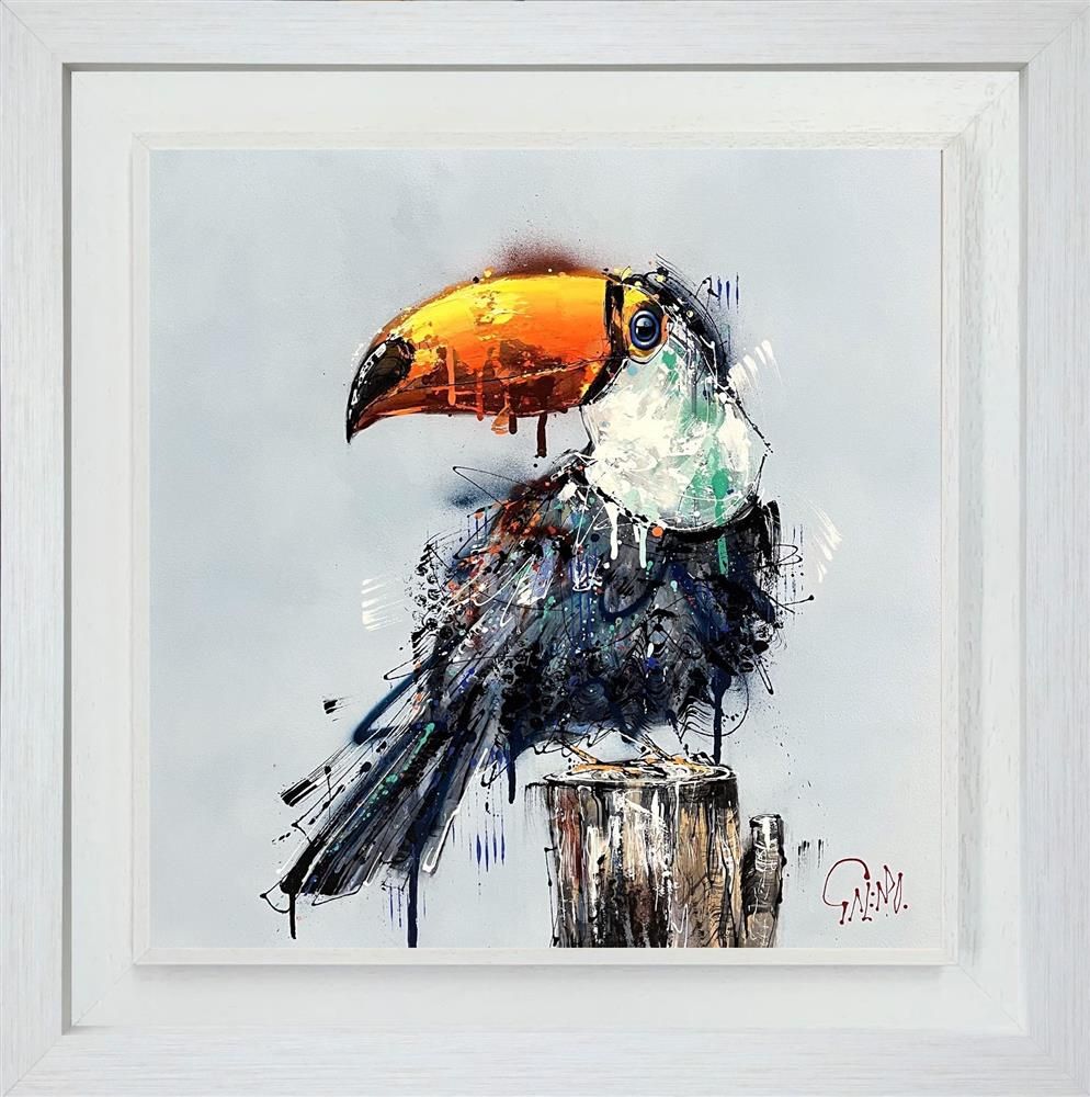 Joe Galindo - 'Terrance' - Framed Original Art