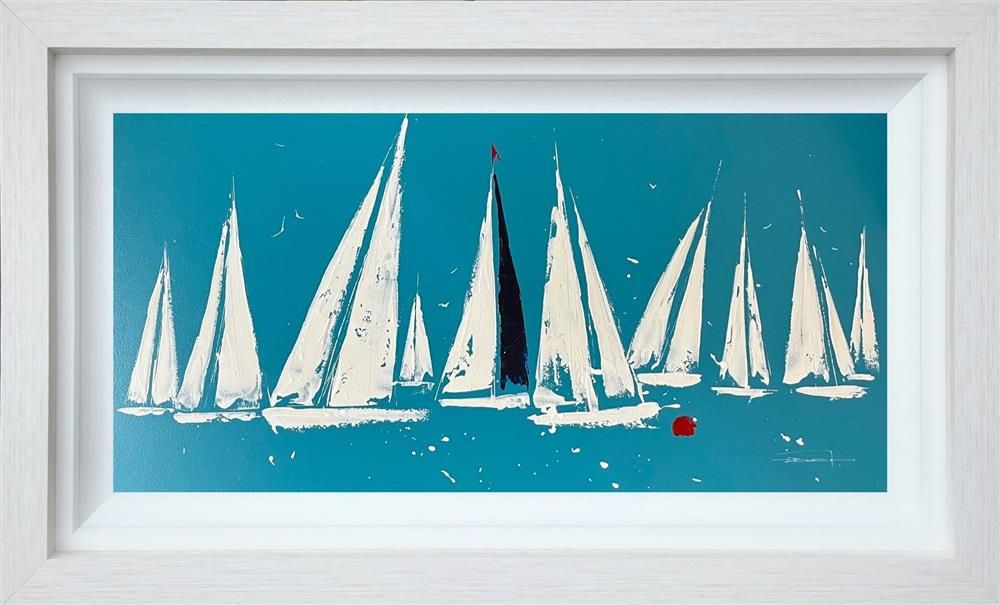 Dale Bowen - 'Out To Win' - Framed Original Art