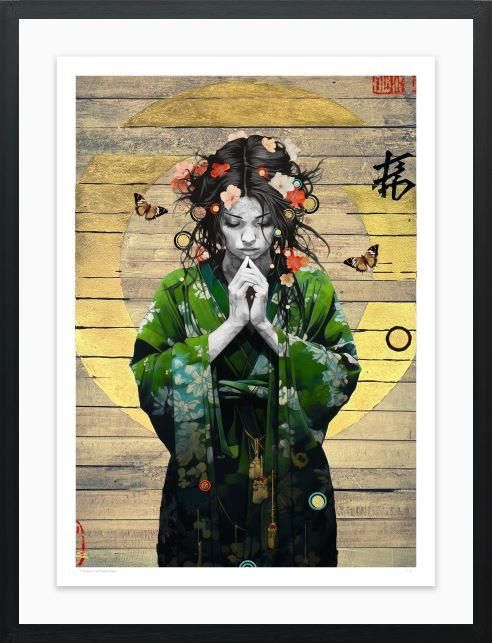 The Trunk Of Funk - 'The Wave That Breaks Below' - Framed Limited Edition