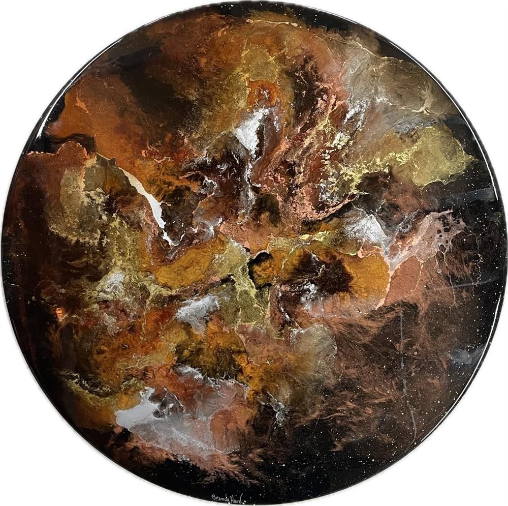 Brenda Herd - 'Golden Lights' -  Original 3D Wall Sculpture