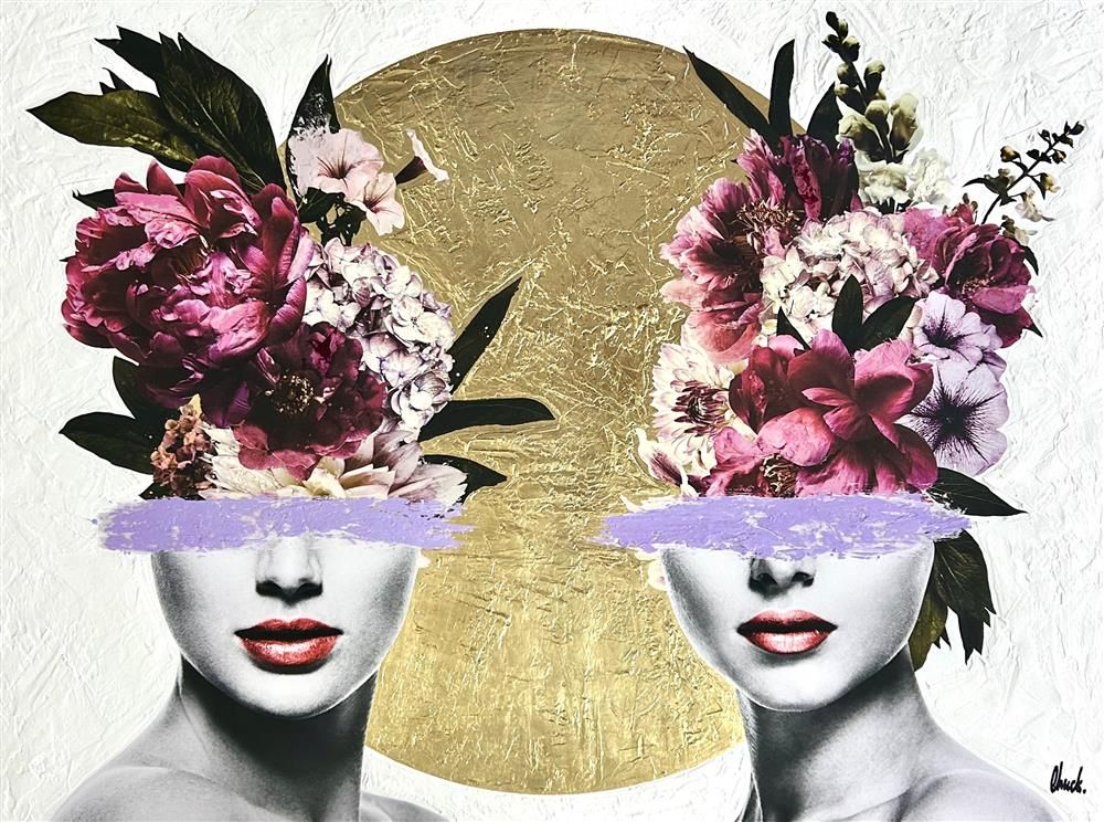 Chuck - 'Velvet Duo' - Framed Original Art