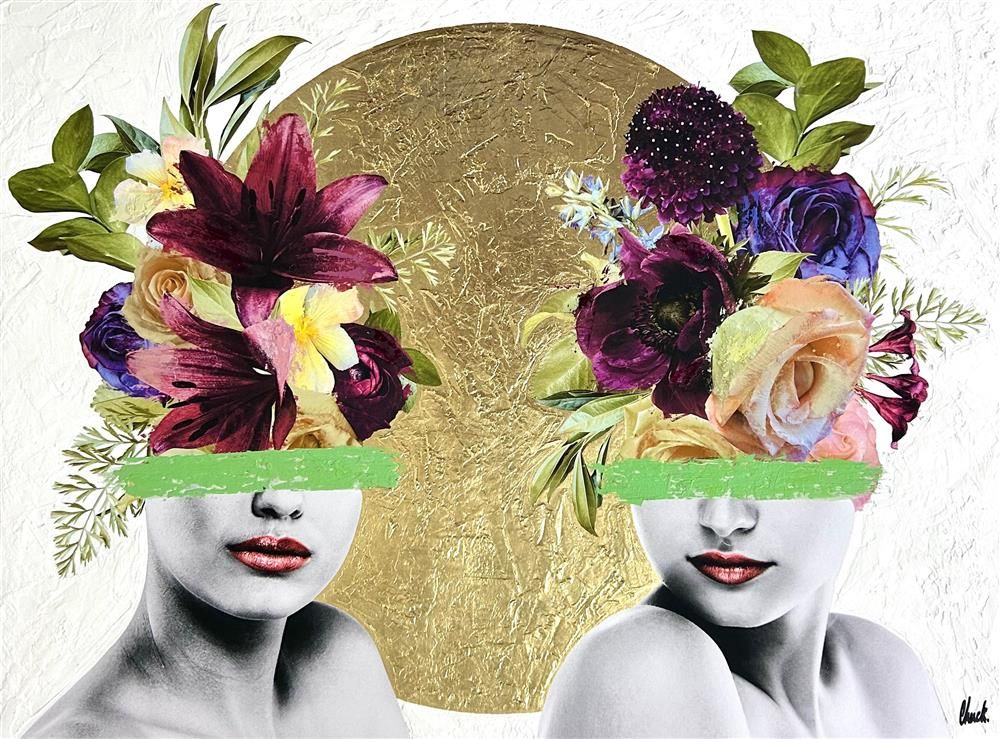 Chuck - 'Electric Duo' - Framed Original Art