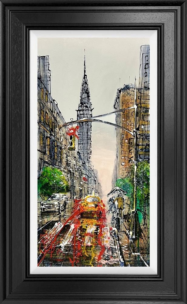 Nigel Cooke - 'NYC Sunset Drive'  - Framed Original Artwork