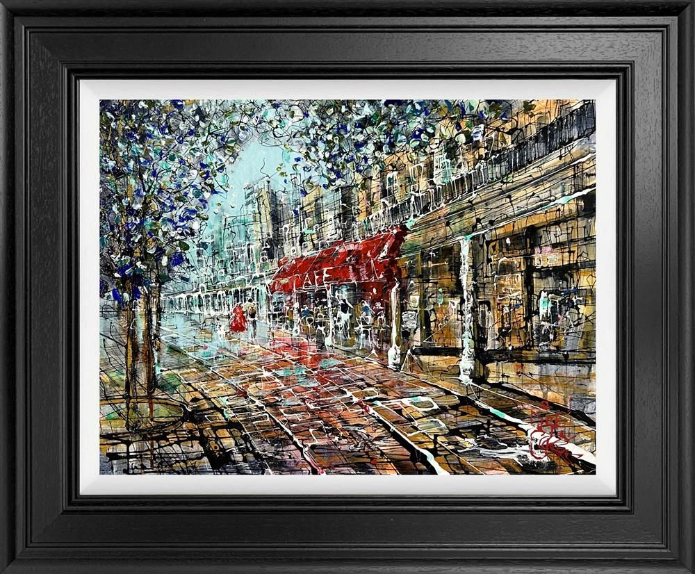 Nigel Cooke - 'Coffee Life'  - Framed Original Artwork