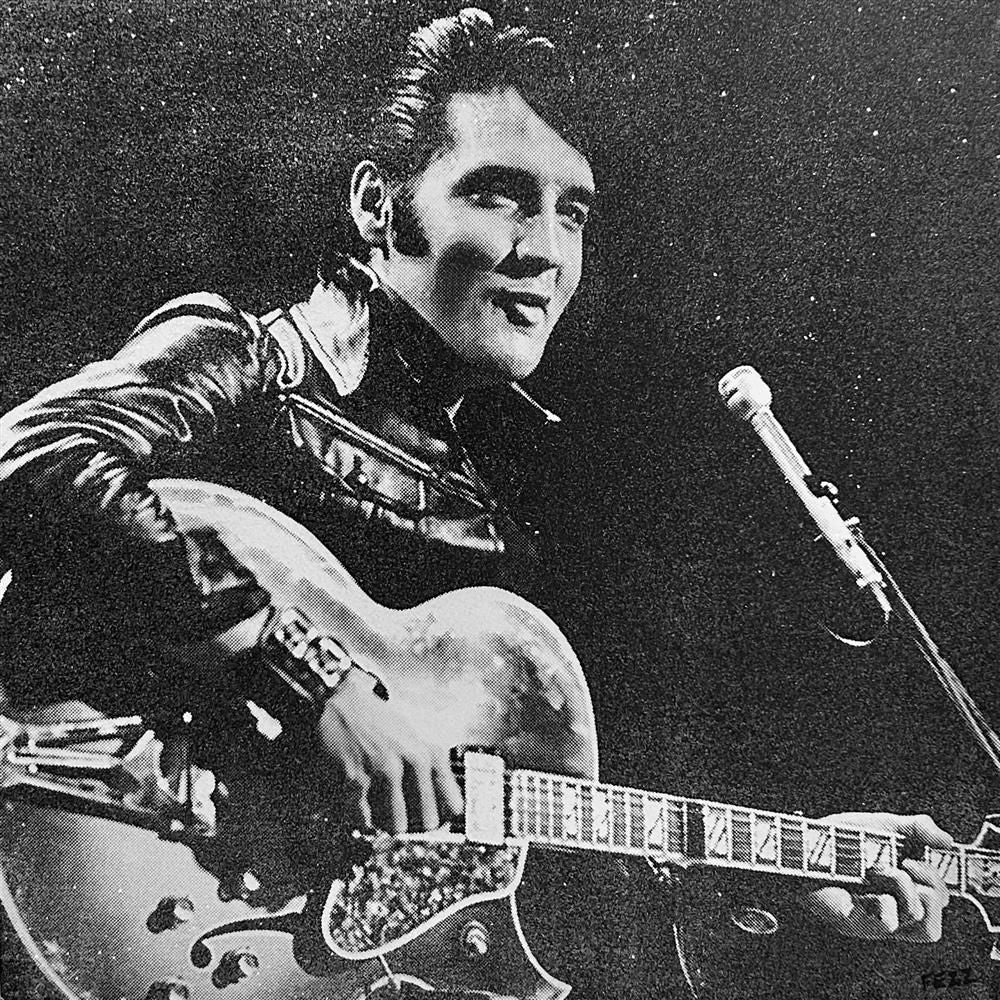 Fezz - 'Elvis' - Framed Original Artwork