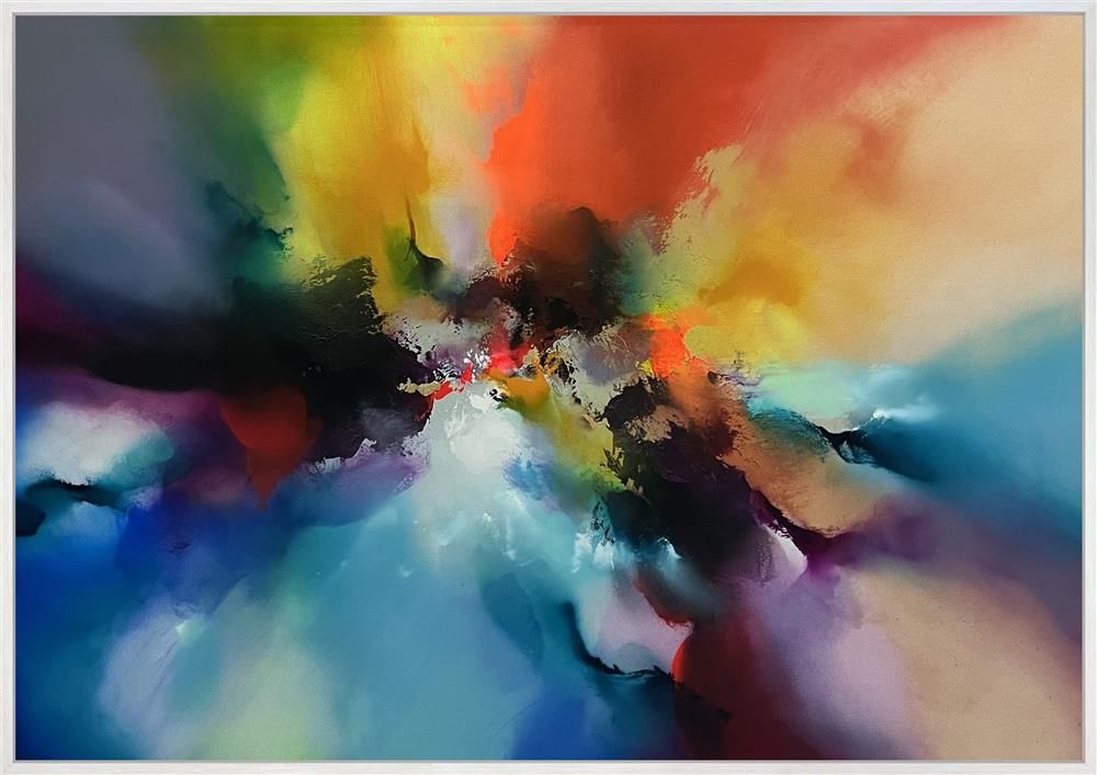 Craig Foord - 'Rainbow Embrace' - Framed Original Artwork