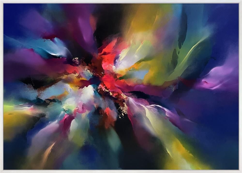 Craig Foord - 'Midnight Nebula' - Framed Original Artwork