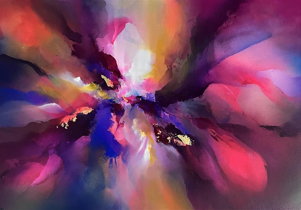 Craig Foord - 'Luna Cascade' - Framed Original Artwork