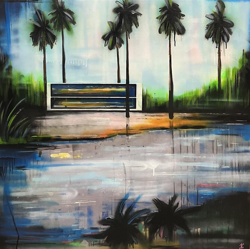 Joss Clapson - 'Dream Light Waters' - Framed Original Art