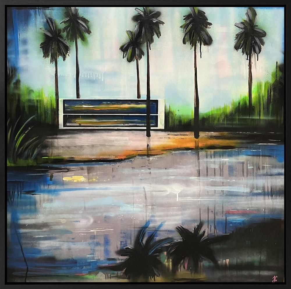 Joss Clapson - 'Dream Light Waters' - Framed Original Art