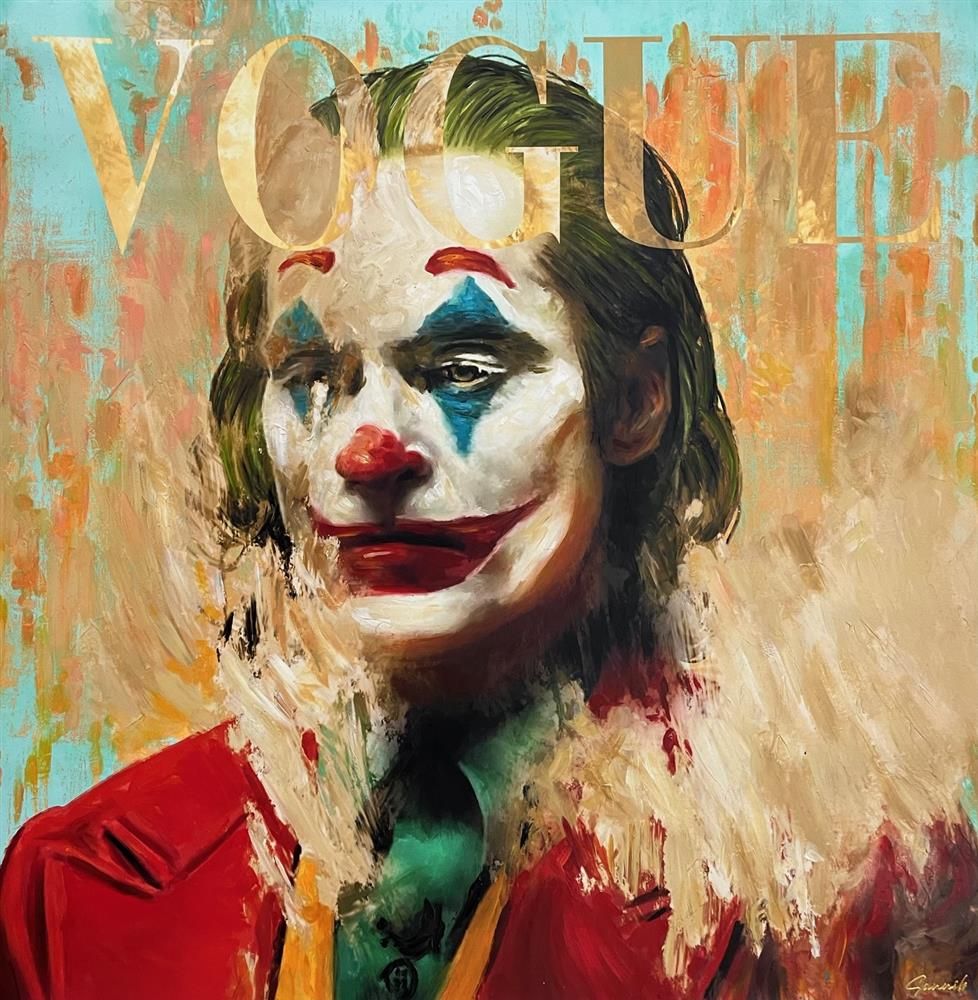 Sannib - 'Lets Play A Game' - Framed Original Art