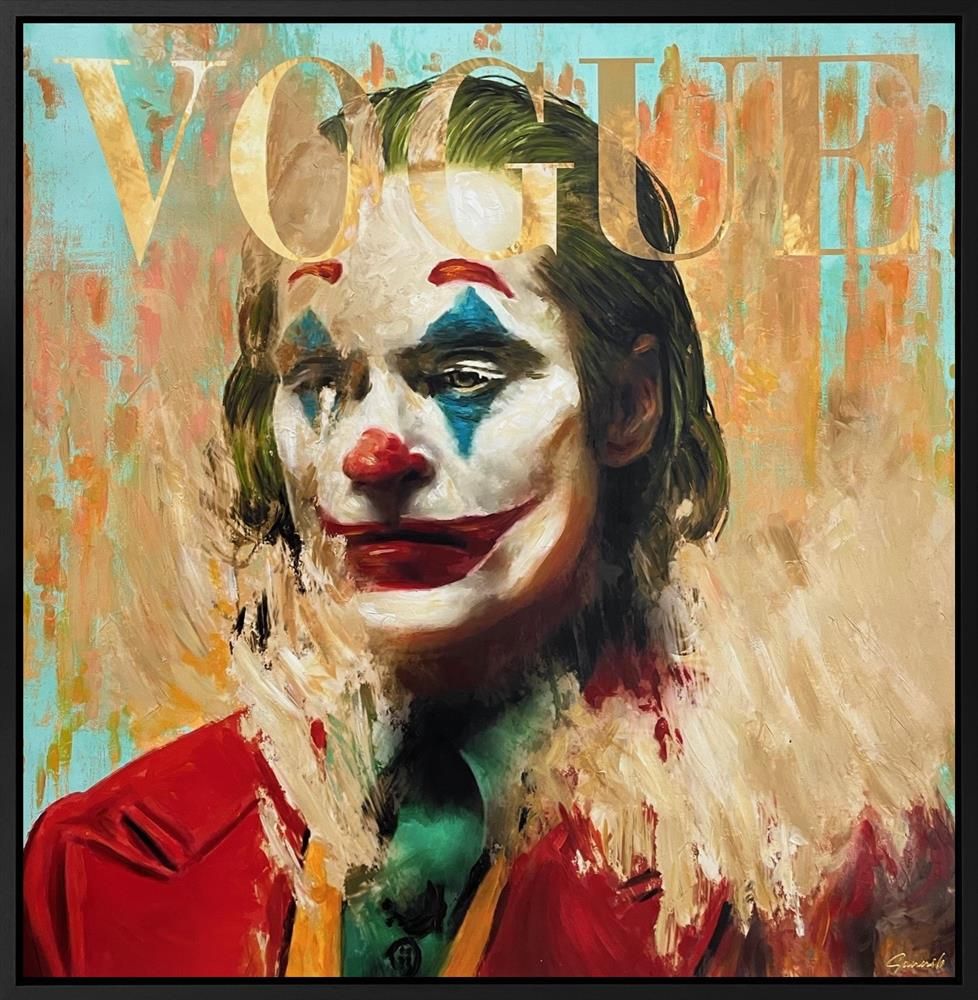 Sannib - 'Lets Play A Game' - Framed Original Art