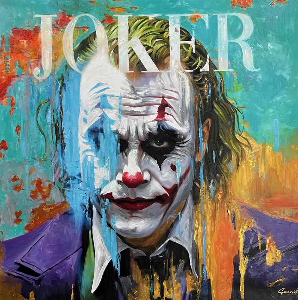 Sannib - 'Never Do It For Free' - Framed Original Art