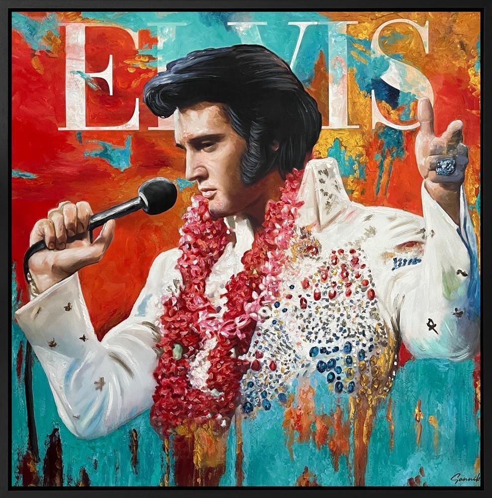 Sannib - 'If I Can Dream' - Framed Original Art