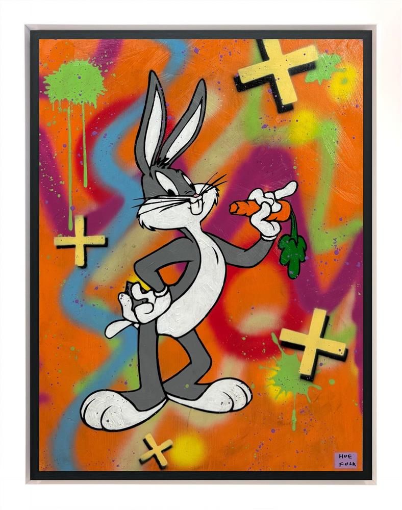 Hue Folk - 'Bugs' - Framed Original Art