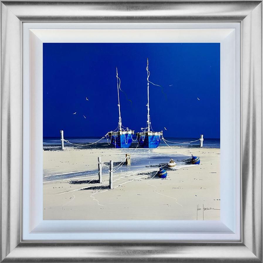 John Horsewell - 'The Blue Brothers' - Framed Original Artwork