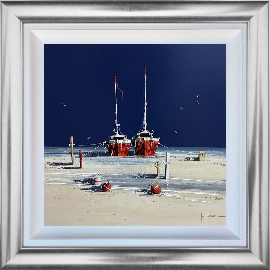 John Horsewell - 'The Crimson Twins' - Framed Original Artwork