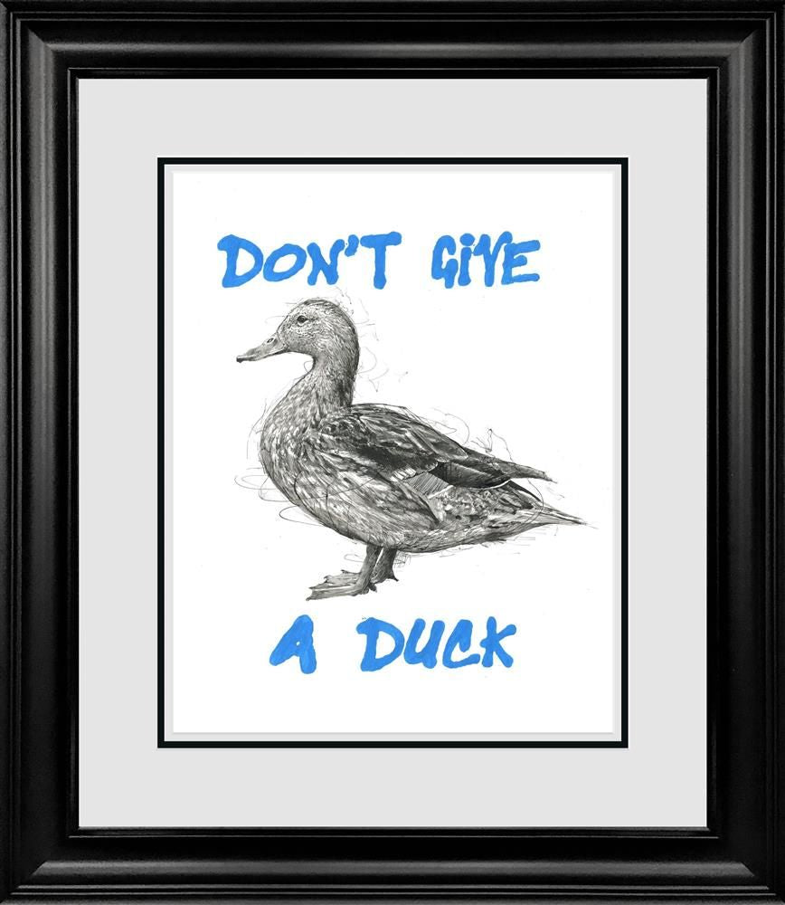 Scott Tetlow - 'Don't Give A Duck' - Framed Original Art