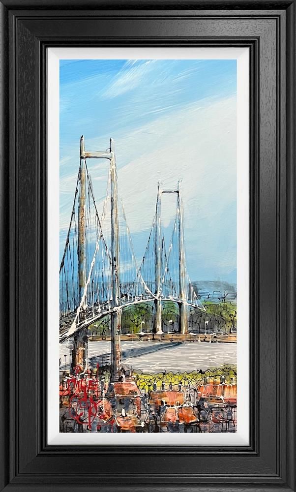 Nigel Cooke - 'Humber Blues'  - Framed Original Artwork