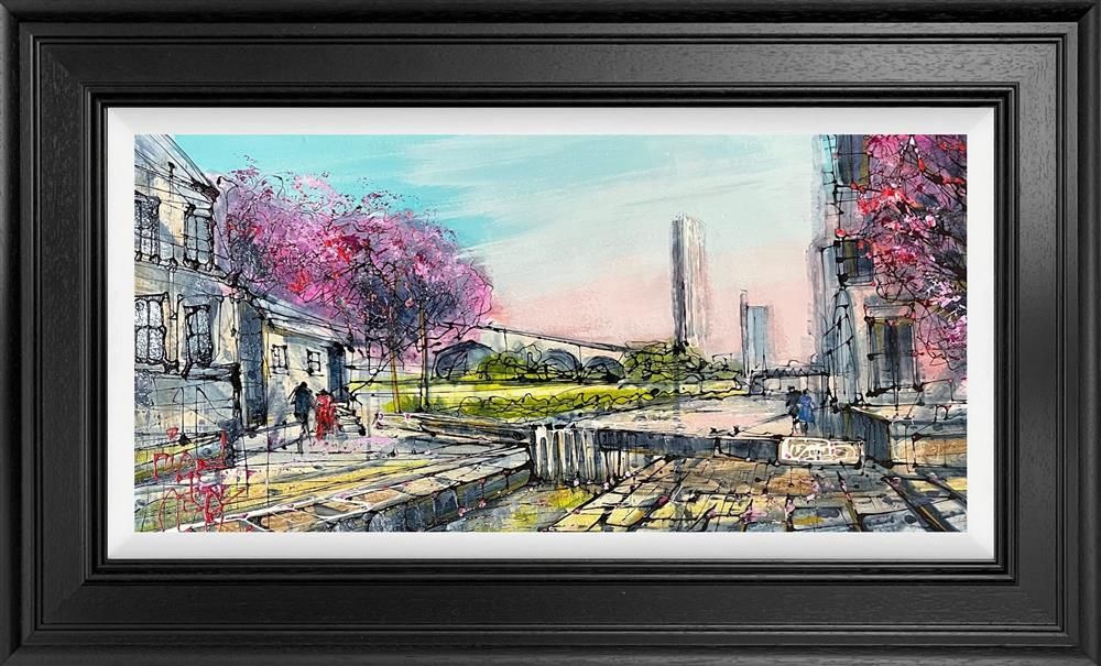 Nigel Cooke - 'Our Favourite Walk'  - Framed Original Artwork