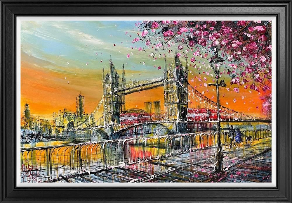 Nigel Cooke - 'City Serenity'  - Framed Original Artwork