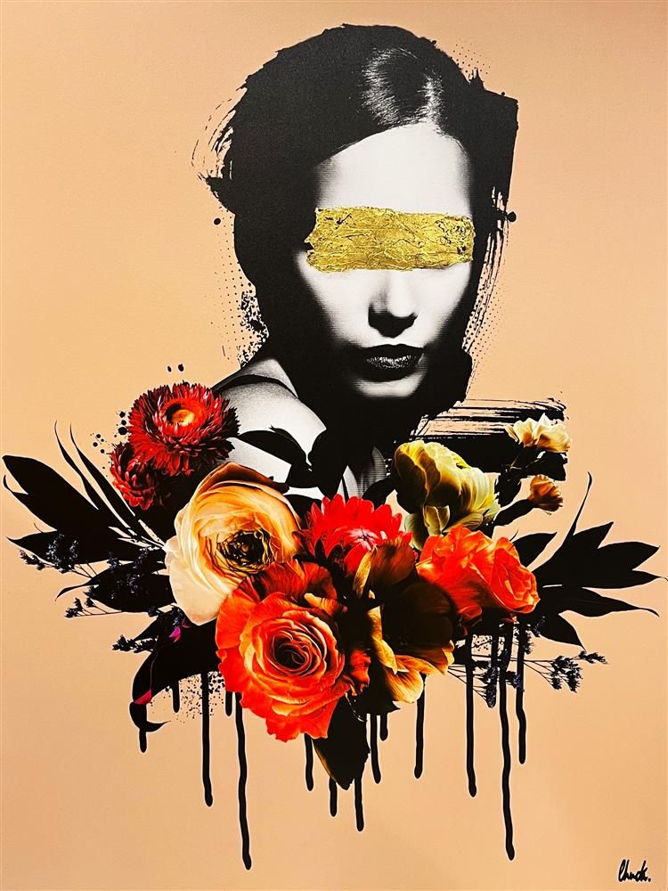 Chuck - 'Momoiro' - Framed Original Art