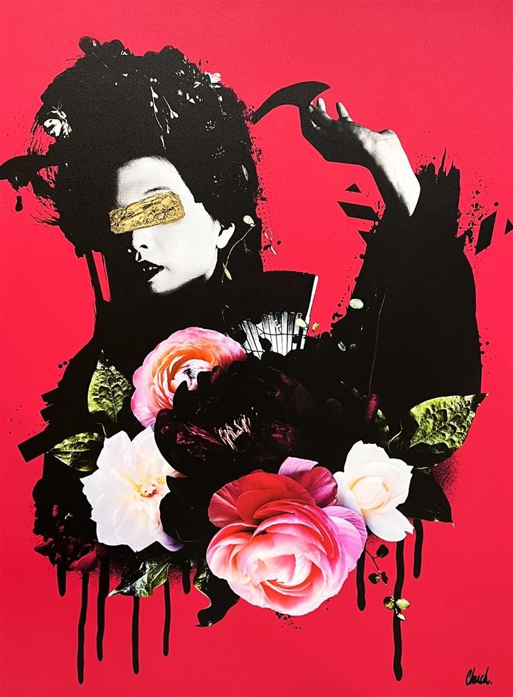 Chuck - 'Pinku' - Framed Original Art