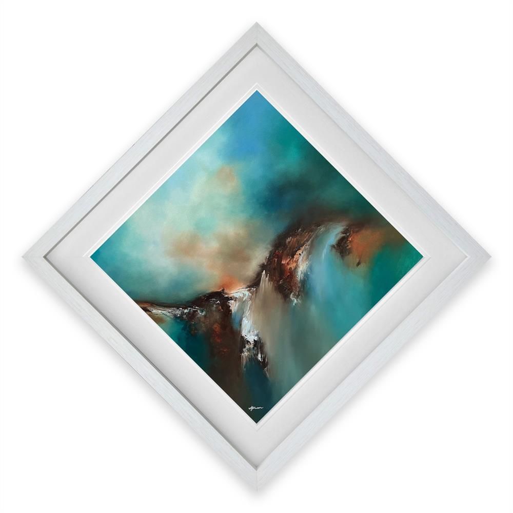 Alison Johnson - 'The Drop - Diamond Series' - Framed Original Artwork