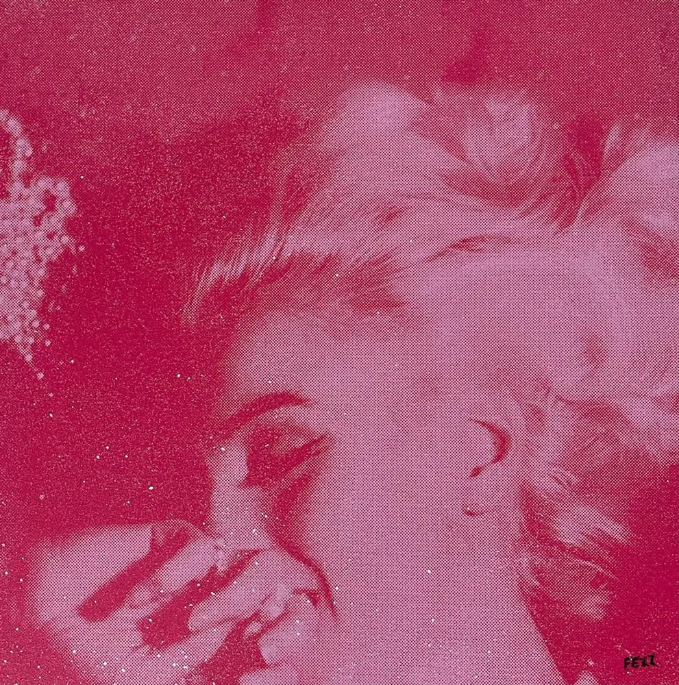 Fezz - 'Monroe - Pearls I' - Framed Original Artwork