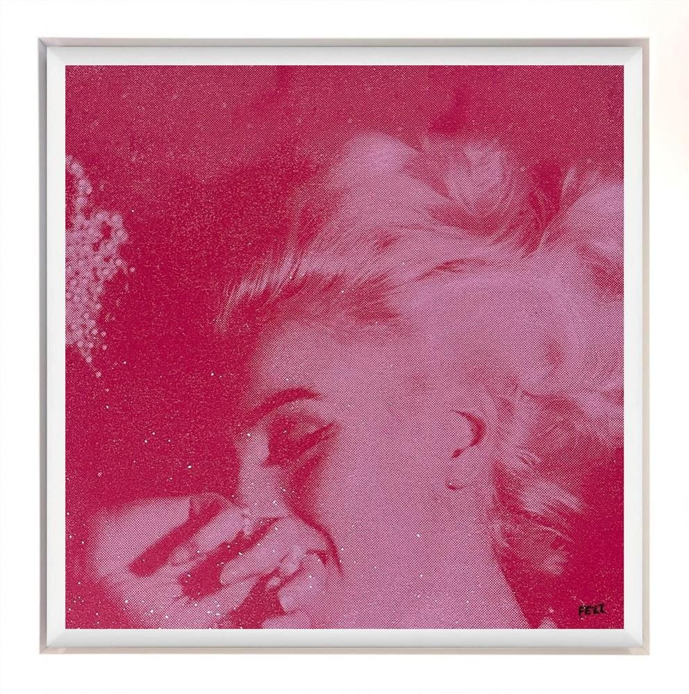 Fezz - 'Monroe - Pearls I' - Framed Original Artwork