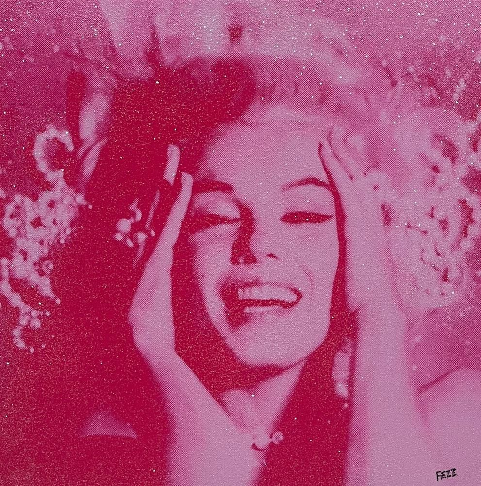 Fezz - 'Monroe - Pearls II' - Framed Original Artwork