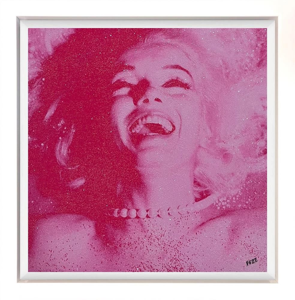 Fezz - 'Monroe - Pearls III' - Framed Original Artwork