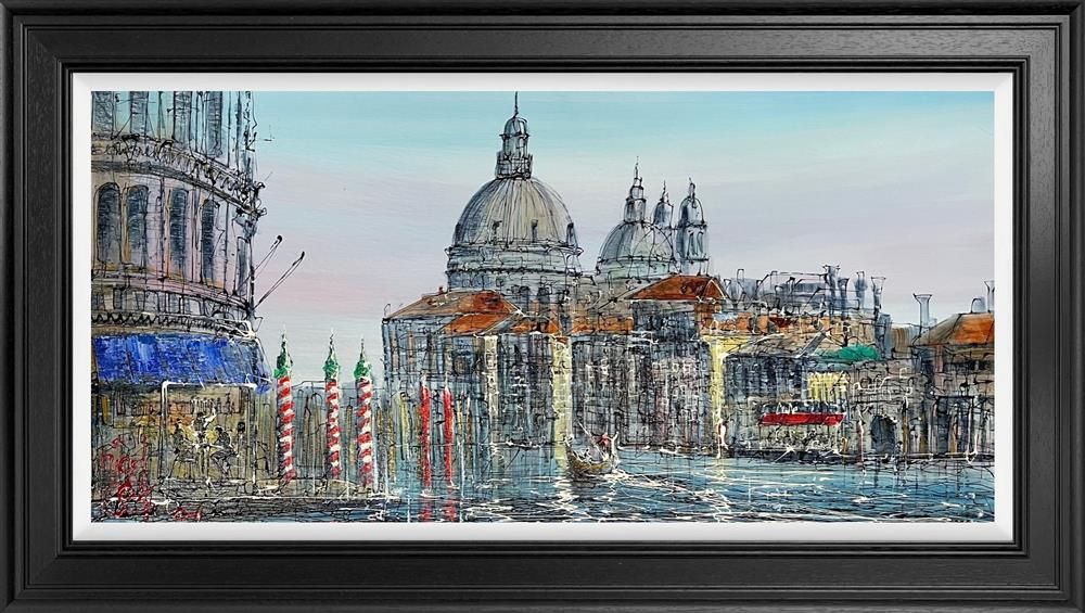 Nigel Cooke - 'Venice Waters'  - Framed Original Artwork