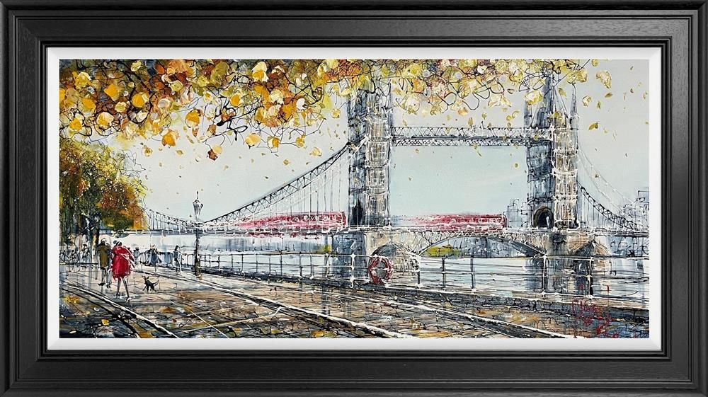 Nigel Cooke - 'Autumn Walks'  - Framed Original Artwork