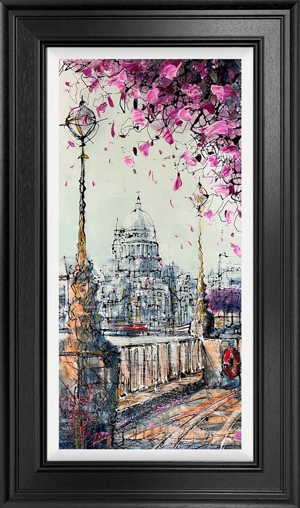 Nigel Cooke - 'Cherry Walks'  - Framed Original Artwork