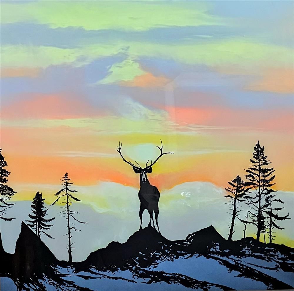 Richard King - 'Beautiful Day' - Framed Original Art