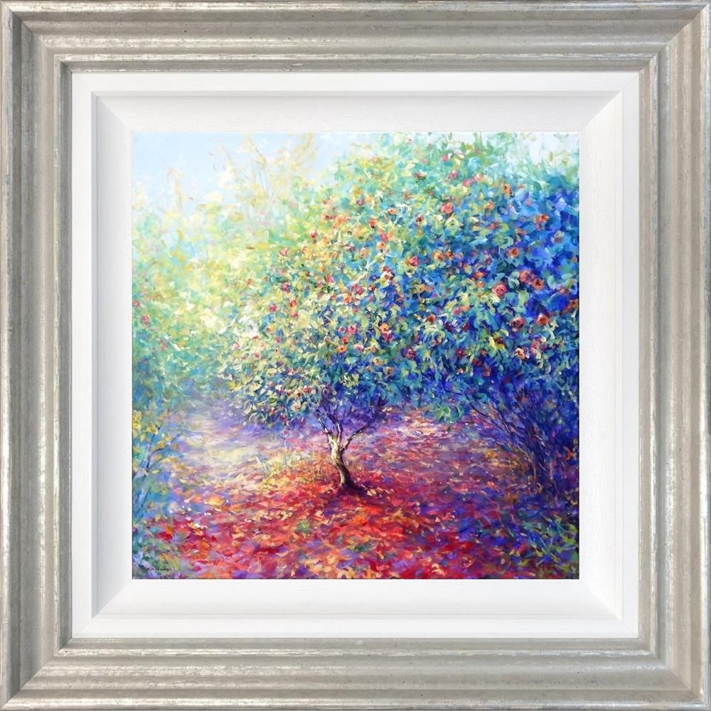 Mariusz Kaldowski - 'Undere A Camelia Tree' - Framed Original Art