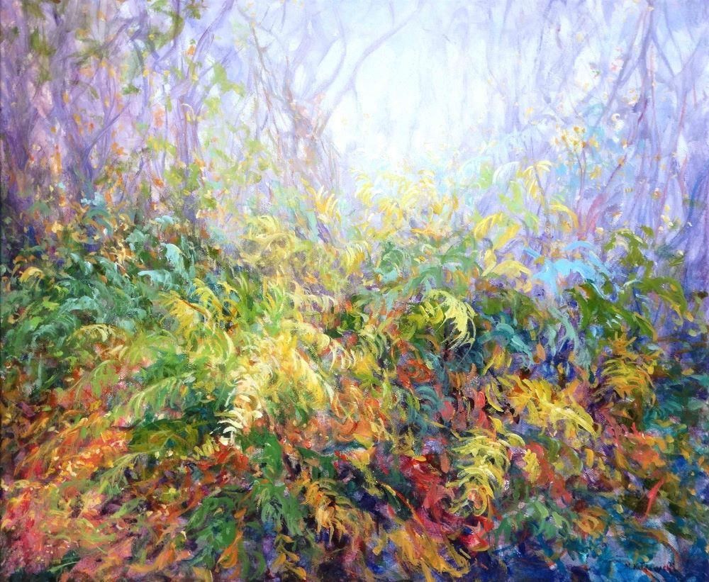 Mariusz Kaldowski - 'Bracken Forest' - Framed Original Art