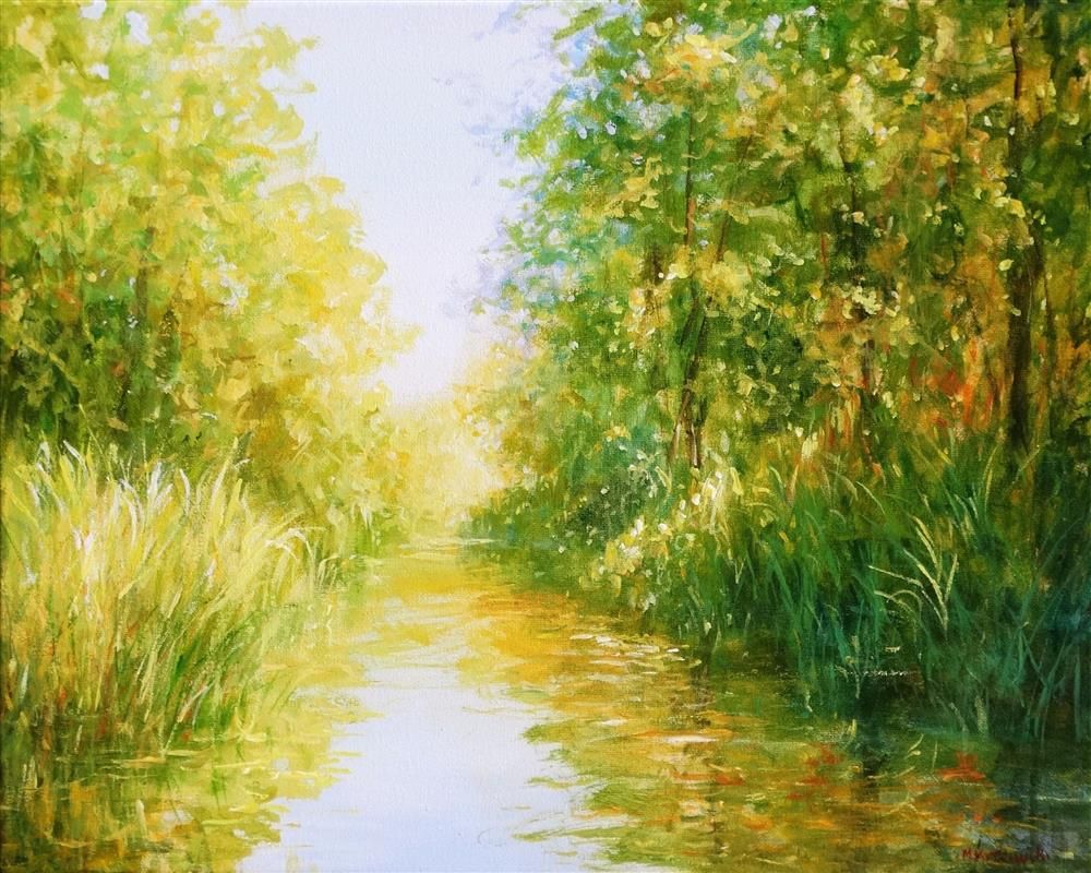 Mariusz Kaldowski - 'Mirrored Memories' - Framed Original Art