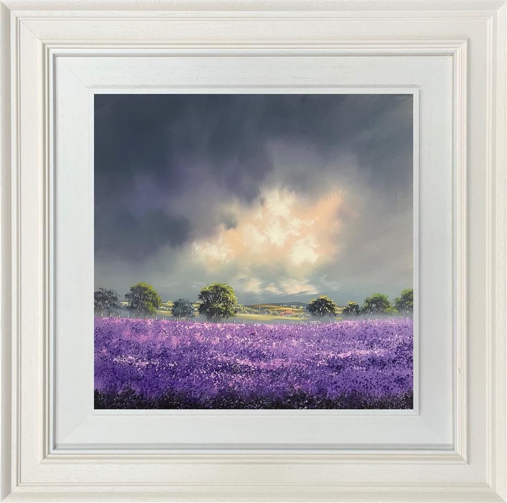 Allan Morgan- 'Lavender Hope'  - Framed Original Art