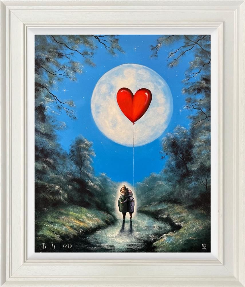 Michael Abrams - 'To Be Loved' - Framed Original Art