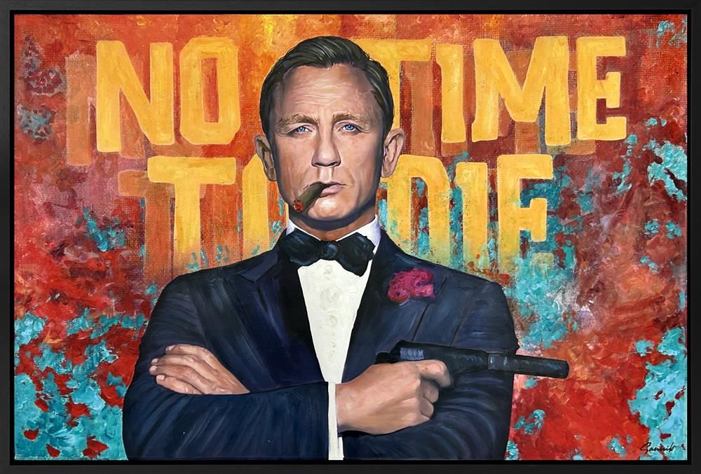Sannib - 'No Time To Die' - Framed Original Art